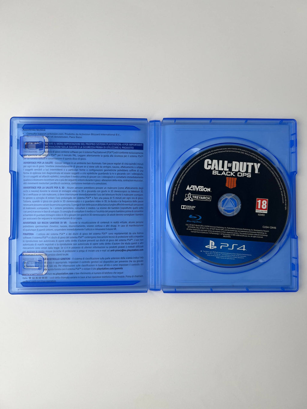 Call Of Duty Black Ops 4 per PlayStation 4 usato disco