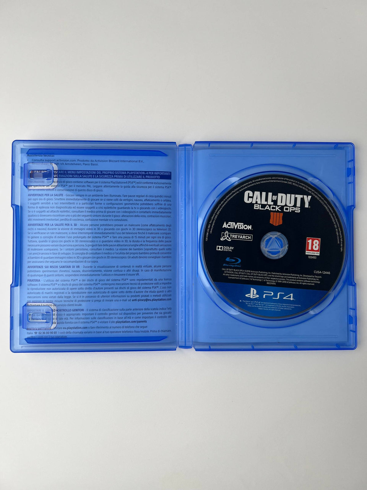 Call Of Duty Black Ops 4 per PlayStation 4 usato disco