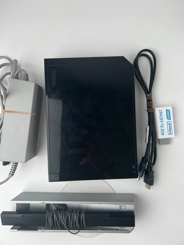 Nintendo Wii Console Originale + Adattatore HDMI