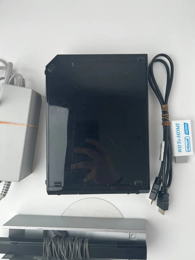 Nintendo Wii Console Originale + Adattatore HDMI