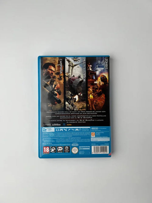 Call Of Duty Black Ops 2 per Nintendo Wii  U usato copertina retro
