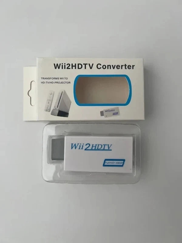 Adattatore Wii2HDMI Convertitore Full HD 1080P - Da Wii (Console) a HDMI (TV)