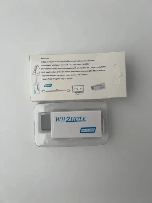 Adattatore Wii2HDMI Convertitore Full HD 1080P - Da Wii (Console) a HDMI (TV)