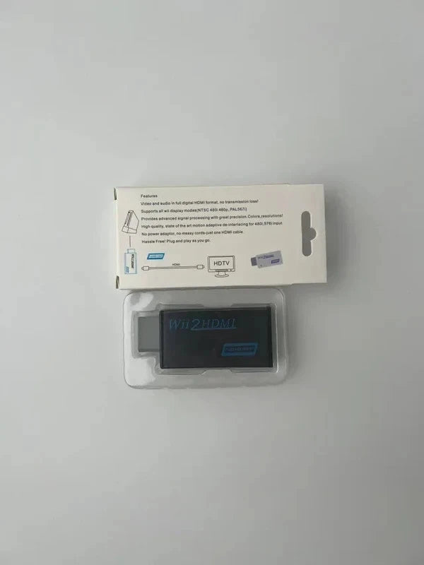 Adattatore Wii2HDMI Convertitore Full HD 1080P - Da Wii (Console) a HDMI (TV)